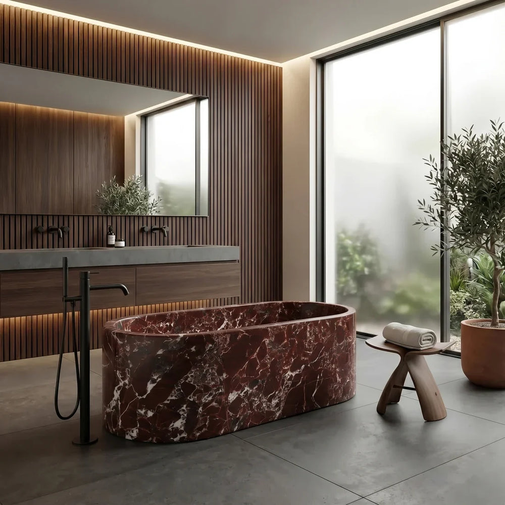 Elliptical Shape Bathtubs